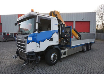 شاحنة كرين SCANIA G 490