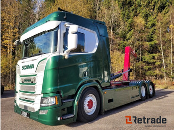 شاحنة برافعة خطافية SCANIA R 580