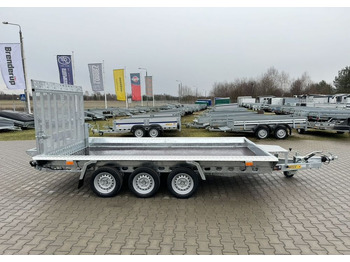 مقطورة لنقل المعدات للبيع WIOLA B3540 MAX - 400 x 170 cm | 2546kg ładowności | trap stalowy | 3-osiowa budowlanka: صورة 2 مقطورة لنقل المعدات للبيع WIOLA B3540 MAX - 400 x 170 cm | 2546kg ładowności | trap stalowy | 3-osiowa budowlanka: صورة 2