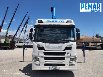 تأجير SCANIA P 370 GRUA CAJA FIJA 18T SCANIA P 370 GRUA CAJA FIJA 18T: صورة 2