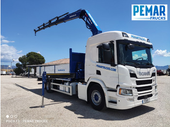 تأجير SCANIA P 370 GRUA CAJA FIJA 18T SCANIA P 370 GRUA CAJA FIJA 18T: صورة 3
