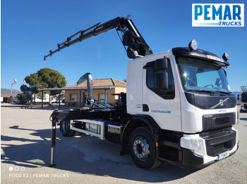 شاحنة قلاب, شاحنة كرين VOLVO FE 280 GRUA MULTILIFT 18T EURO 6: صورة 3