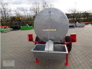 مقطورة صهريج, مقطورة رزاعية للبيع  Vemac Wasserwagen 3000 Liter Wasserfass Wassertank Weidetränke NEU: صورة 2