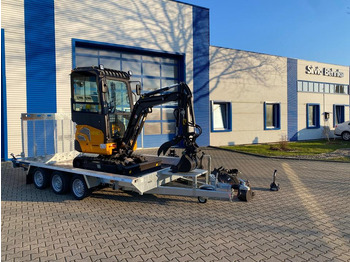 حفار صغير, مقطورة Minibagger BK2000NKSR + Tieflader + Zubehör *INKL.19% MWST*BERGER KRAUS*KUBOTA* KLIMA*SCHWENKARM*VERSTELLFAHRWERK*: صورة 4