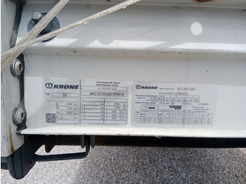 نصف مقطورة بستائر جانبية للبيع KRONE: صورة 5 نصف مقطورة بستائر جانبية للبيع KRONE: صورة 5