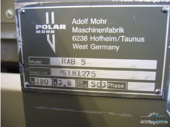 آلات الطباعة Polar RAB 5: صورة 4