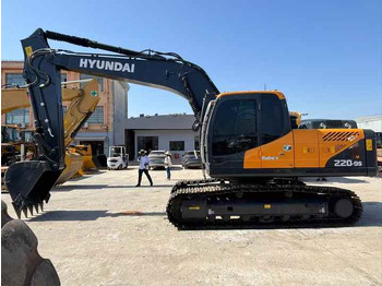 حفّار Korea Original Used Hyundai 220LC-9S Excavator Used Robex Hyundai 220 Excavator 220LC-9S Used Excavators for Sale: صورة 4