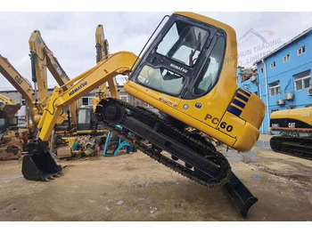 حفار زاحف Used komatsu Pc60-7 Crawler Excavator 6 Ton Excavator In Shanghai China For Sale PC 60 60-7 PC60 PC78 excavator: صورة 4