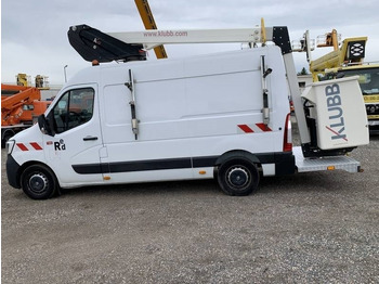 منصة محمولة مثبتة على الشاحنة Renault Master Klubb K32 - 12,5 m, 120 kg: صورة 5
