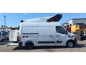 منصة محمولة مثبتة على الشاحنة Renault Master Klubb KL32 - 12,5 m, 120 kg: صورة 4