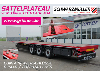 نصف مقطورة مسطحة SCHWARZMÜLLER