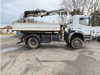 شاحنة قلاب, شاحنة كرين Mercedes-Benz Atego  1828  4x4 Kipper-Kran Atlas: صورة 5