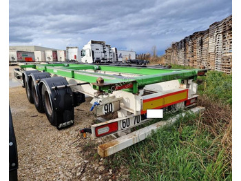 ناقل حاوية/ نصف مقطورة بحاوية ASCA