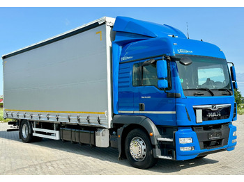 شاحنة ذات ستائر جانبية MAN TGM 18.320