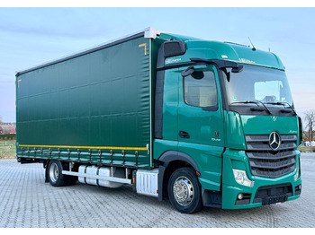 شاحنة ذات ستائر جانبية MERCEDES-BENZ Actros 1845