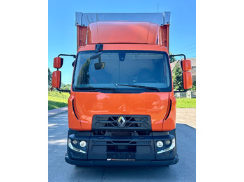 شاحنة ذات ستائر جانبية RENAULT D 18 / 280 / FIRANKA / WINDA / 8.6 M DŁUGOŚCI / 21 EUROPALET / NOWE OPONY / ŁADOWNOŚĆ 9.380 KG / AUTOMAT / SERWISOWANA / SPROWADZONA: صورة 5