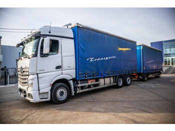 شاحنة ذات ستائر جانبية MERCEDES-BENZ Actros 2548