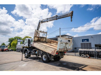 شاحنة قلاب, شاحنة كرين Renault KERAX 370 DXI + TRI BENNE+HIAB 16t/m + 2 EXT: صورة 5