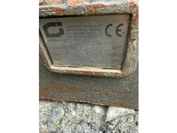 حفّار 2022 Gjerstad Hydraulisk pusse skuffe med S80 feste: صورة 5