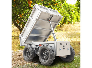 عربة جميع التضاريس/ رباعية العجلات للبيع  LEZUM D-600 All-Terrain Four-Wheel Drive And Eight-Wheel Drive Transport Truck, Mountain Area Farm Orchard Greenhouse Construction Site Creeper Remote Control Electric Agricultural Transport Vehicle: صورة 5