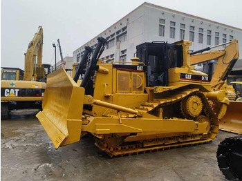 بلدوزر Second Hand Caterpillar CAT D7G D7R Bulldozer Used CAT D7R in stock in shanghai yard: صورة 4