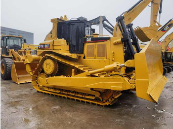 بلدوزر Second Hand Caterpillar CAT D7G D7R Bulldozer Used CAT D7R in stock in shanghai yard: صورة 2