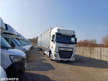 شاحنة ذات ستائر جانبية DAF XF 480 SUPER SPACE CAB / ZESTAW TANDEM PRZEJAZDOWY 120m3: صورة 3