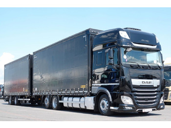 شاحنة ذات ستائر جانبية DAF XF 480