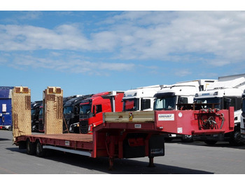 نصف مقطورة بلودر منخفض