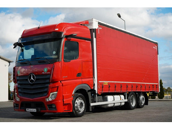 شاحنة ذات ستائر جانبية MERCEDES-BENZ Actros 2545