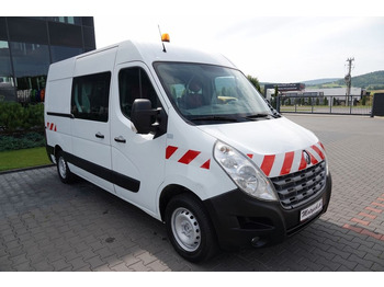 الشاحنات الصغيرة كابينة مزدوجة Renault MASTER / 6 osób / MANUAL / L2 H2 / 3,5 TONY / SP: صورة 4
