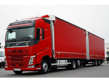 شاحنة ذات ستائر جانبية VOLVO FH 460