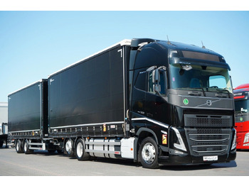 شاحنة ذات ستائر جانبية VOLVO FH 500