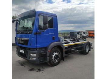 شاحنة برافعة خطافية MAN TGM 18.340 urządzenie hakowe AXOR: صورة 2