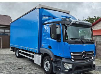 شاحنة ذات ستائر جانبية MERCEDES-BENZ Actros 1835