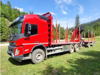 شاحنة قطع الأشجار VOLVO FMX 500