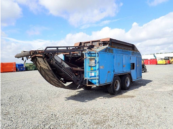 آلة تمزيق صناعية