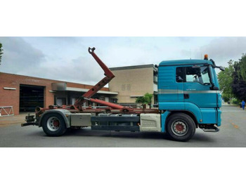 شاحنة برافعة خطافية, شاحنة كرين MAN TGS 18.440 Abroller mit Funk +Kran vor: صورة 3