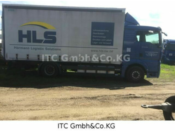 شاحنة ذات ستائر جانبية MAN TGX18.400 Pritsche Plane: صورة 3 شاحنة ذات ستائر جانبية MAN TGX18.400 Pritsche Plane: صورة 3