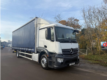 شاحنة ذات ستائر جانبية MERCEDES-BENZ Actros 1824