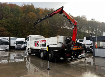 شاحنات مسطحة, شاحنة كرين MAN TGX 26.440 // 2009 // Palfinger PK 12001EH Radio // Oś skrętna i podnoszona //: صورة 4