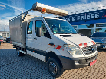 شاحنة مغلقة بستائر جانبية MERCEDES-BENZ Sprinter 516