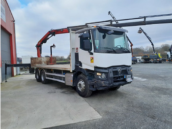 شاحنات مسطحة, شاحنة كرين Renault C430 6x4 Standard platform Truck: صورة 2