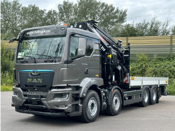 شاحنات مسطحة, شاحنة كرين MAN TGS 35.520 8x4 BL HIAB X-HiPro858E-8 & Jib150x-6: صورة 3