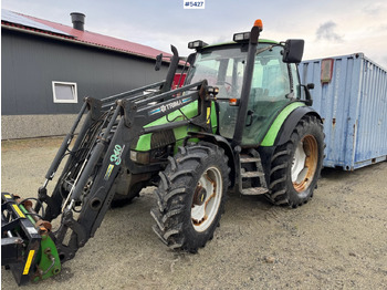 جرار 2001 Deutz Fahr Agrotron 90 w/front loader.: صورة 2