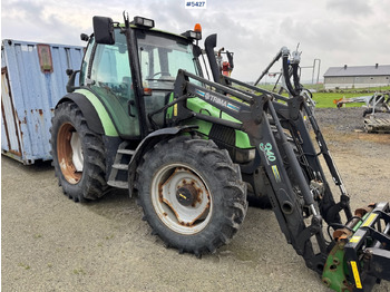 جرار 2001 Deutz Fahr Agrotron 90 w/front loader.: صورة 4