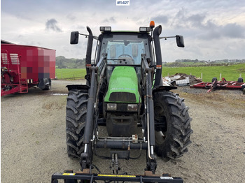 جرار 2001 Deutz Fahr Agrotron 90 w/front loader.: صورة 3