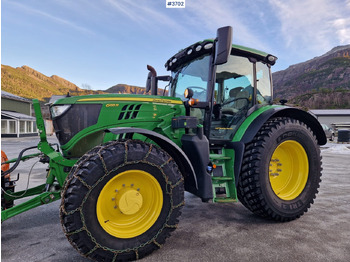 جرار 2021 John Deere 6155R w/ front hydraulics and PTO, only 770 hours!: صورة 2