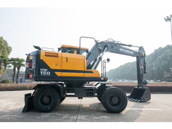 حفار ذو عجلات للبيع  HYUNDAI HW150: صورة 4