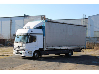 شاحنة ذات ستائر جانبية Mercedes-Benz Atego 1223: صورة 4